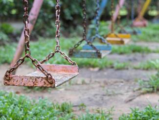 rusty swings