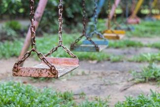 rusty swings